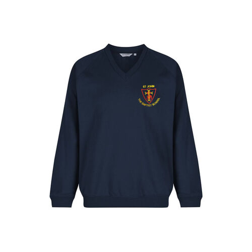 St John the Baptist V Neck Sweatshirt Thumbnail