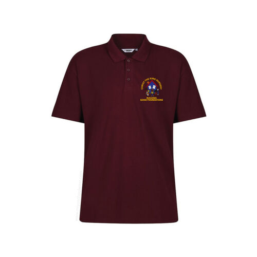 Christ the King Nursery Polo Shirt Thumbnail