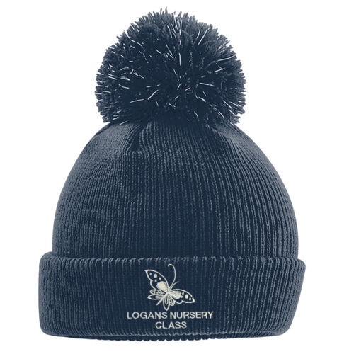 Logans Nursery Bobble Hat  Thumbnail