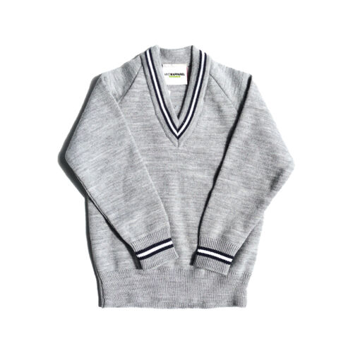 Knitted Pullover with Piping Thumbnail