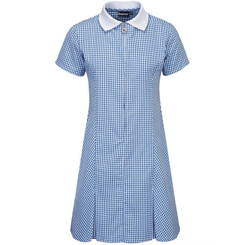 Zip-Front Gingham Summer Dress Thumbnail