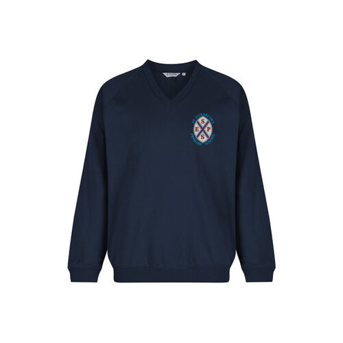 St Elizabeths Primary V-Neck Sweatshirt Thumbnail