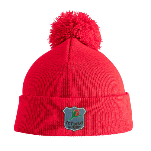 St Teresas Nursery Bobble Hat Thumbnail