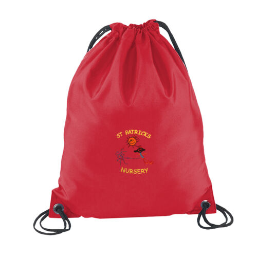 St Patricks Nursery Drawstring Bag Thumbnail
