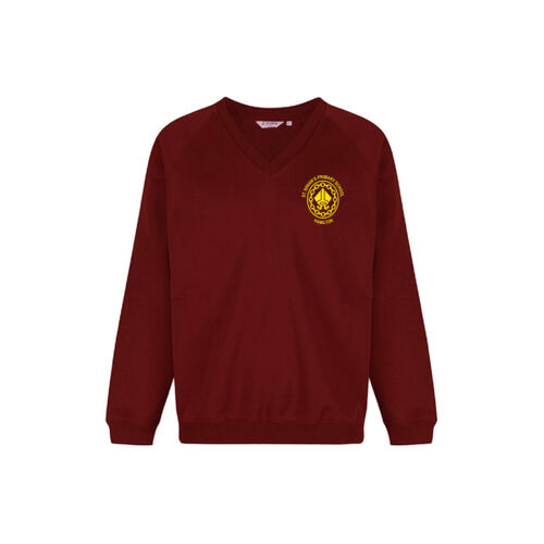St Ninians Primary V-Neck Sweatshirt Thumbnail